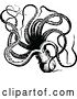Vector Clip Art of Retro Octopus 5 by Prawny Vintage