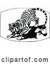 Vector Clip Art of Retro Oz Tiger by Prawny Vintage
