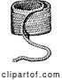 Vector Clip Art of Retro Pile of Rope by Prawny Vintage