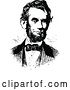 Vector Clip Art of Retro Portrait of Abe Lincoln by Prawny Vintage