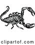 Vector Clip Art of Retro Scorpion 2 by Prawny Vintage