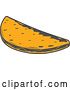 Vector Clip Art of Retro Taco Shell, in Style by Vector Tradition SM