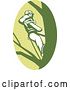 Vector Clip Art of Retro Tree Surgeon Logo by Patrimonio
