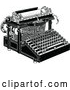 Vector Clip Art of Retro Typewriter by Prawny Vintage
